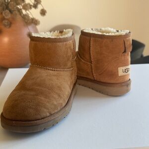 UGG Kids Brown Suede Boots